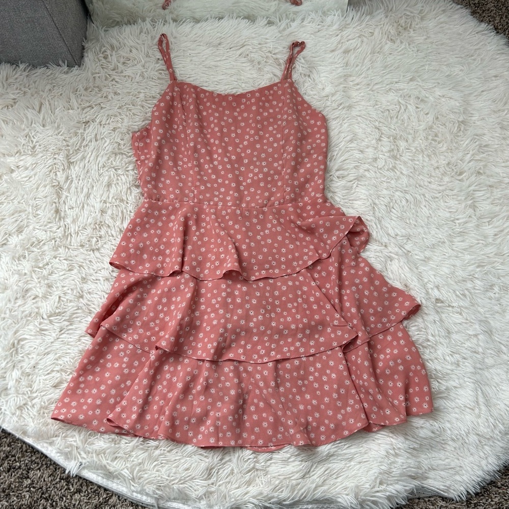 Forever 21 Tiered Floral Dress